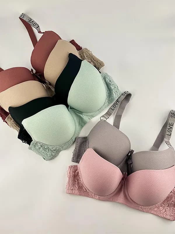 ست شورت و سوتین اسفنجی فنردار کد 6155-35007 — تصویر ۳