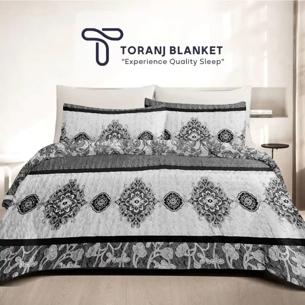 روتختی دونفره مادام کوکو مخمل طرحدار – کد 08