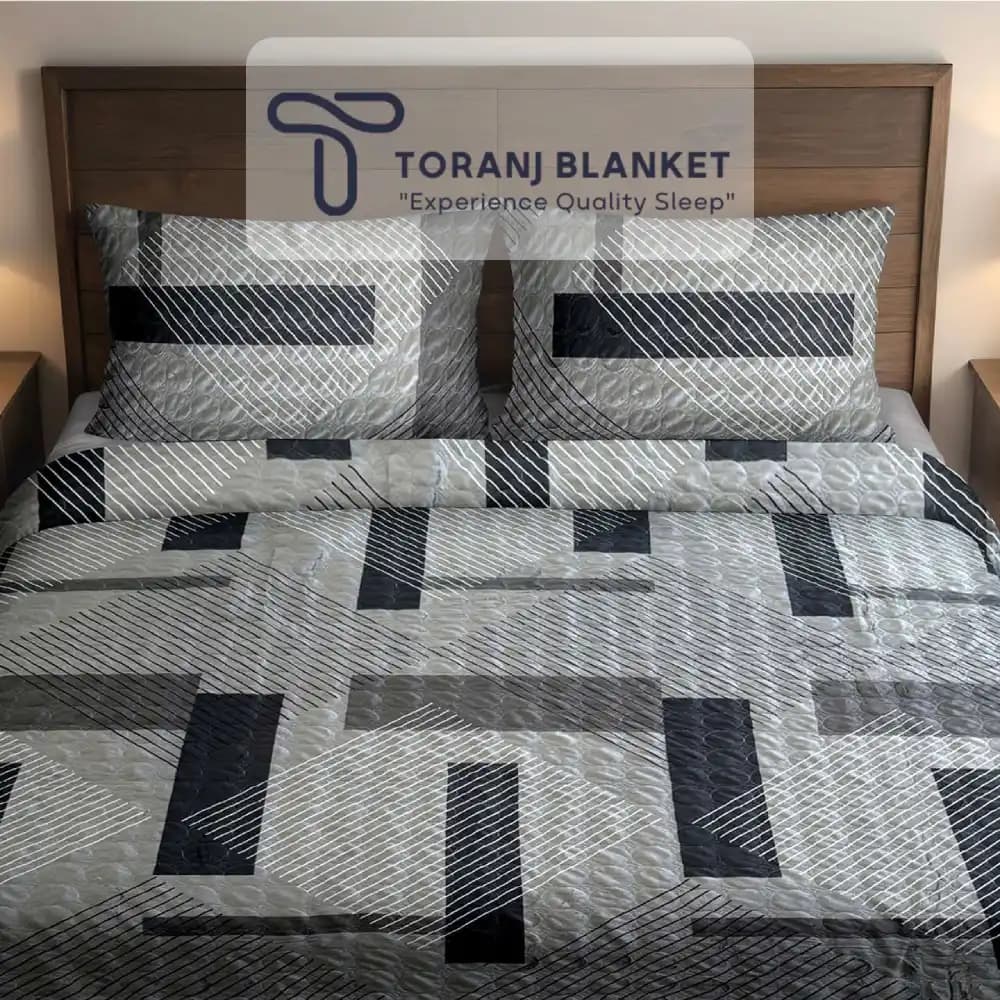روتختی دونفره مادام کوکو مخمل طرحدار – کد 01