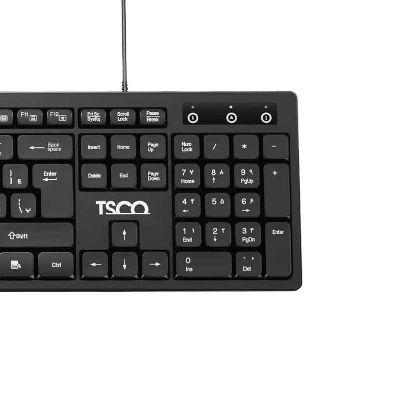 کیبورد تسکو با سیم TK 8072 — تصویر ۴