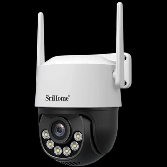 دوربین مداربسته تحت شبکه بیسیم سری هوم (SriHome) مدل SH072 (8MP) 4K دید در شب رنگی