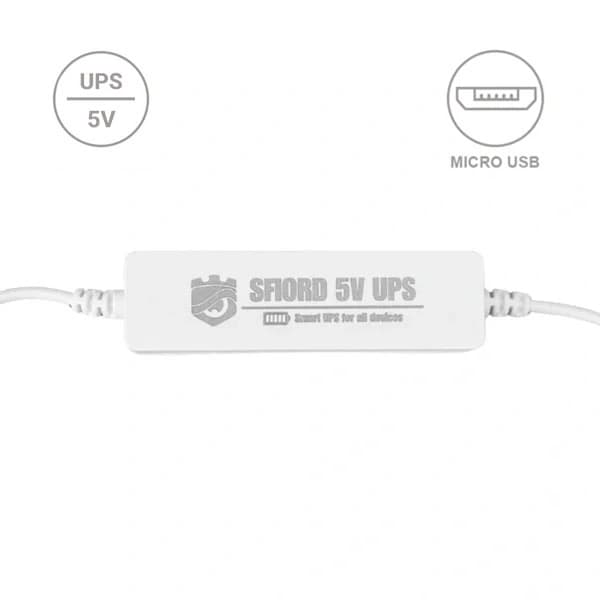 یو پی اس دوربین مداربسته ۵ ولت (با خروجی Micro-USB) اسفیورد مدل U106