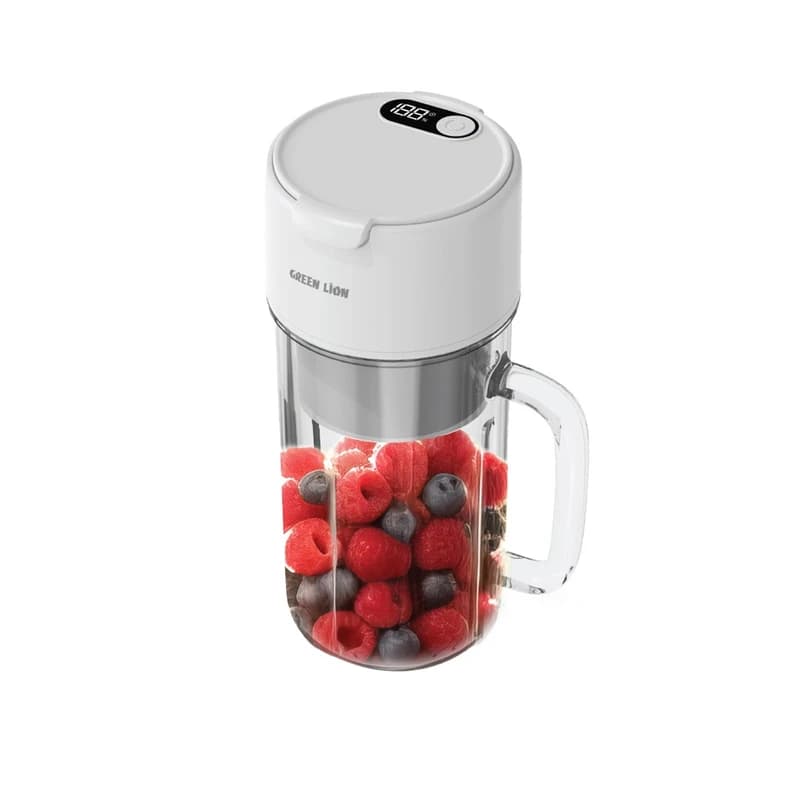 میکسر گرین لاین مدل Blender Mug 2 ظرفیت 400 میلی‌لیتر | شارژی و قابل حمل — تصویر ۲