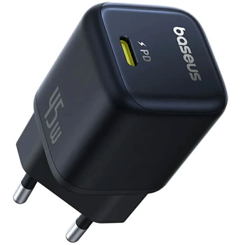 کلگی شارژ 45 وات باسئوس CCGAN45CE QC3.0 PD 3A