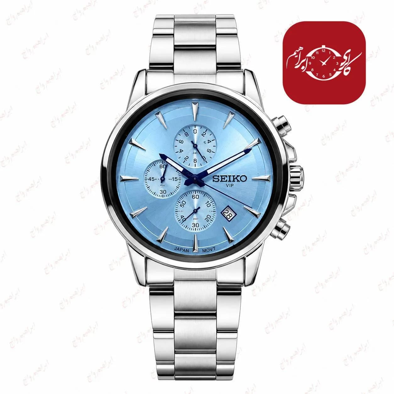 ساعت مچی کرنوگراف مردانه سیکو مدل VIP8012G
