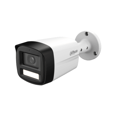 دوربین داهوا HAC-HFW1239TLM-IL-A | 2MP دوربین بولت HDCVI ثابت با Smart Dual Light ۴۰ متری، WDR ۱۳۰dB، میکروفون داخلی و نور هوشمند