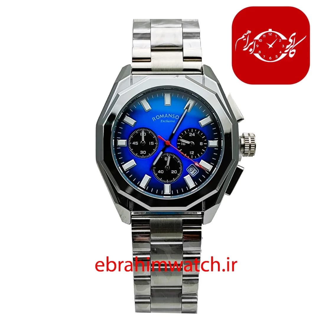 ساعت مچی کرنوگراف مردانه رومانسون مدل Exclusive رفرانس SH-1014M — تصویر ۵