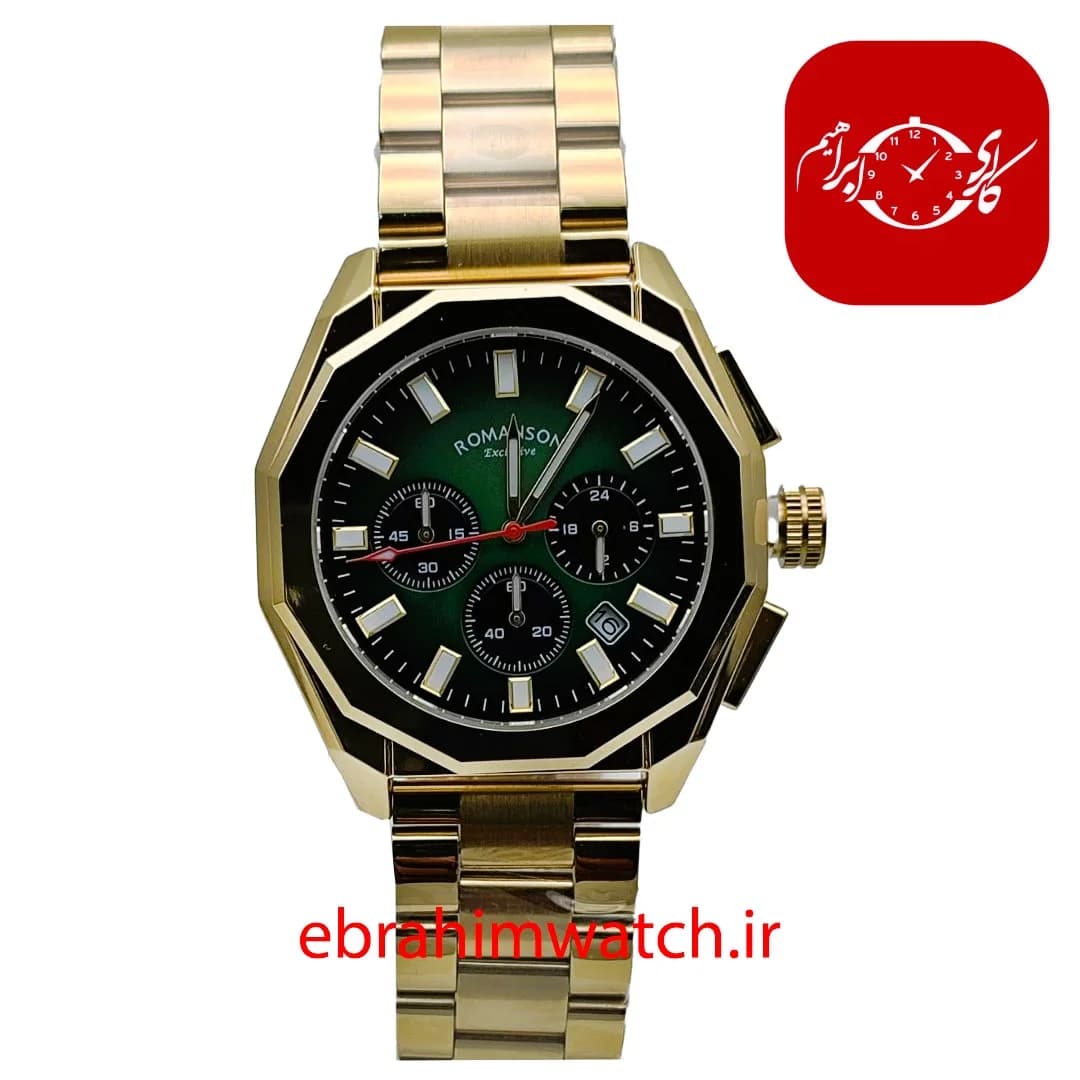 ساعت مچی کرنوگراف مردانه رومانسون مدل Exclusive رفرانس SH-1014M — تصویر ۷
