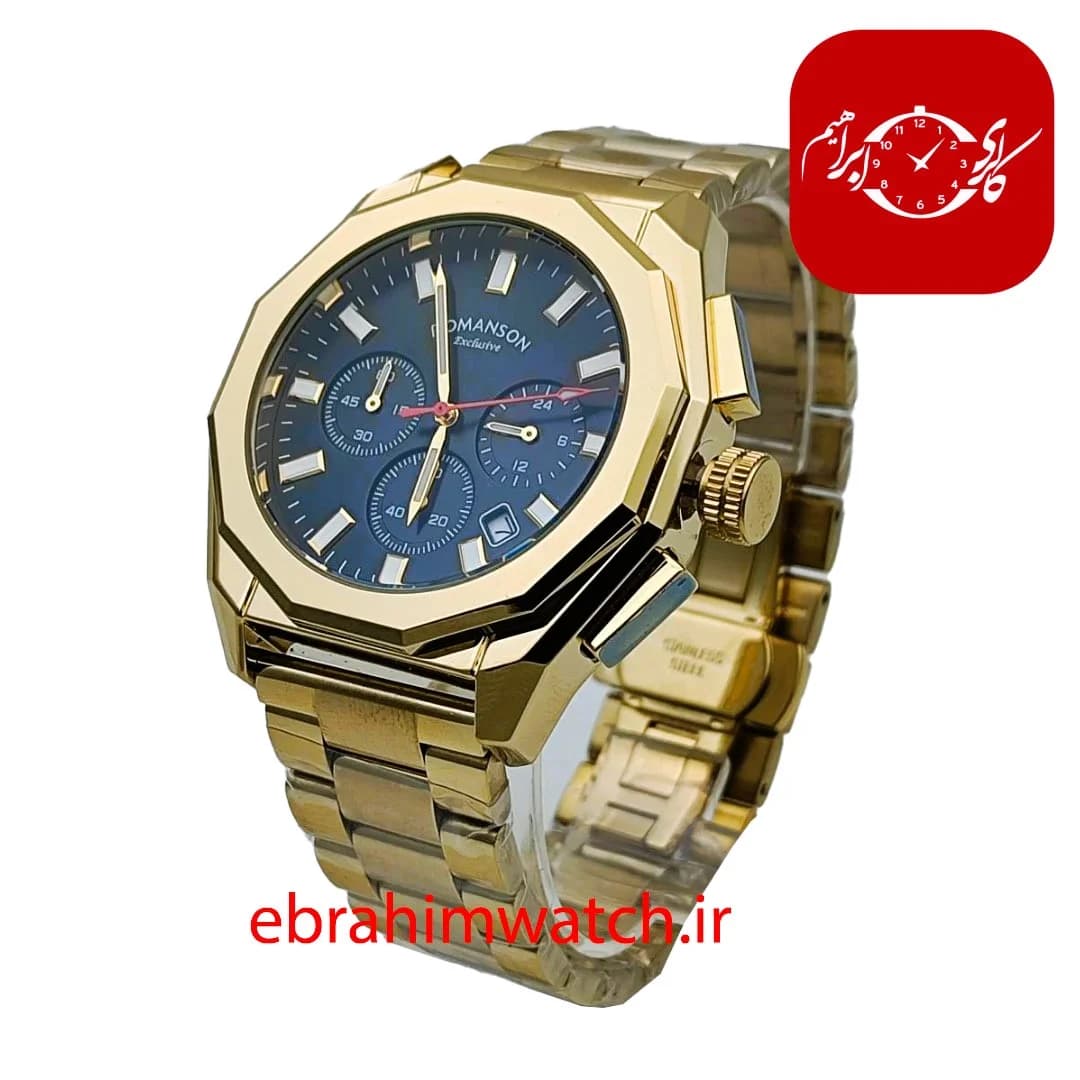ساعت مچی کرنوگراف مردانه رومانسون مدل Exclusive رفرانس SH-1014M — تصویر ۳