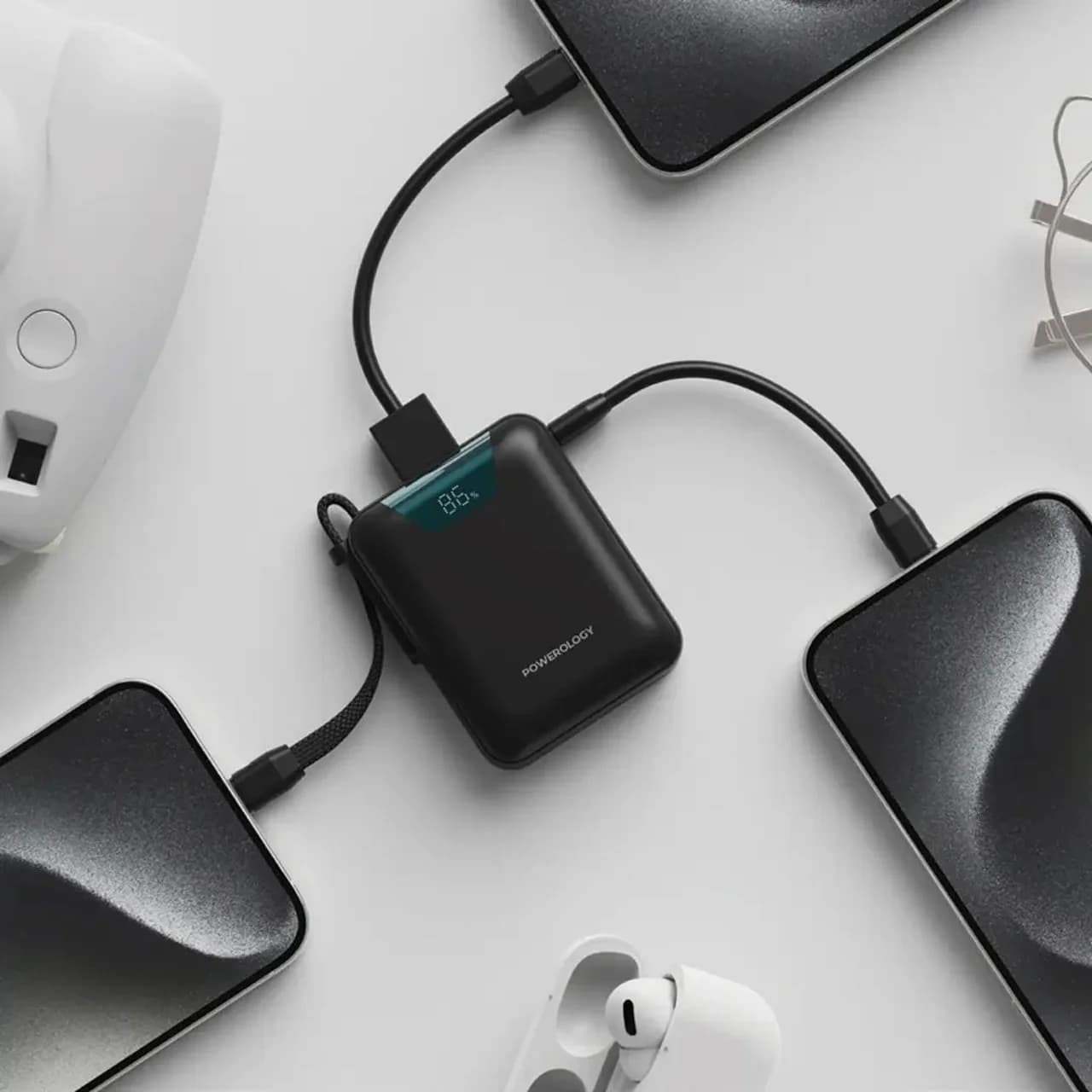 پاوربانک پاورولوژی York ظرفیت 20000mAh توان 22.5W — تصویر ۵