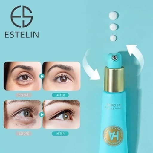 کرم دورچشم هیالورونیک اسید استلین ESTELIN Hyaluronic Acid Hydrating Vitalizing Eye Cream — تصویر ۳