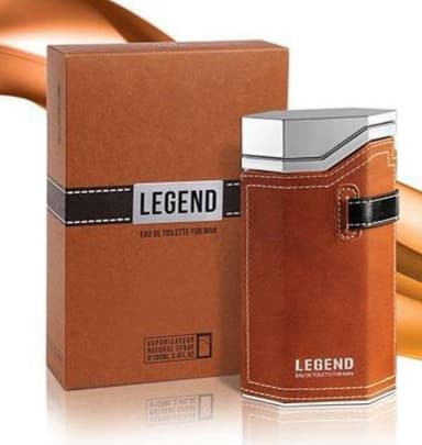 ادکلن مردانه لجند قهوه ای امپر حجم ۱۰۰ میلی لیتر Legend Emper brown Eau De Toilette 100ml