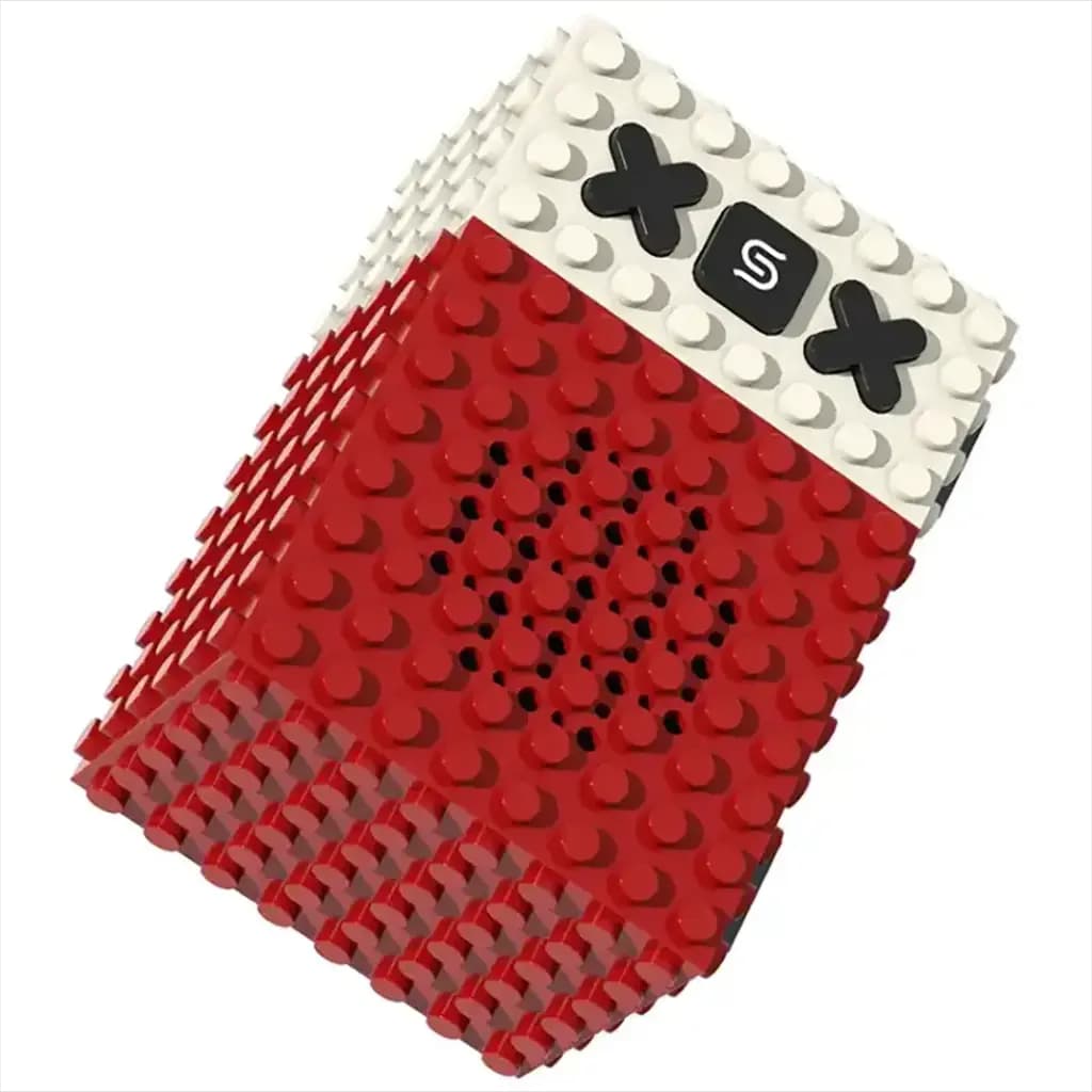 اسپیکر قابل حمل پورودو Porodo Soundtec MiniBlock Portable Speaker با صدای 360 درجه و طراحی بلاکی