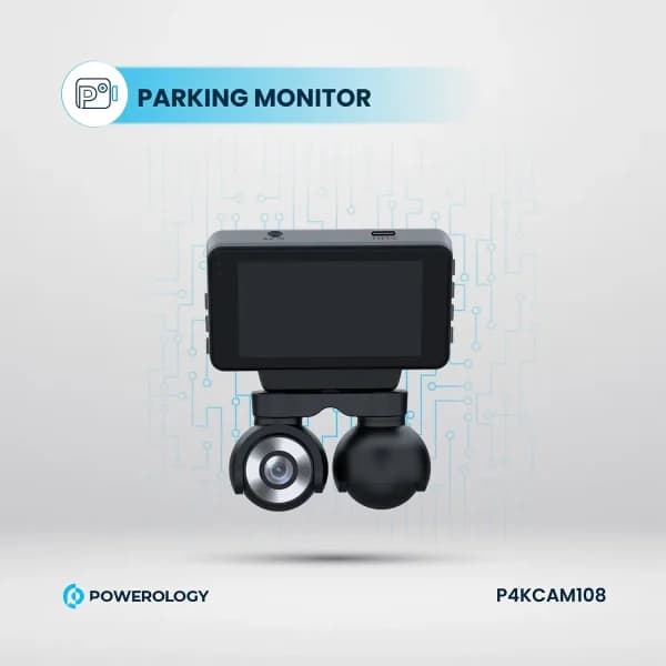 دوربین ثبت وقایع خودرو پاورولوژی مدل Powerology Dual Lens Dash Cam P4KCAM108 — تصویر ۹