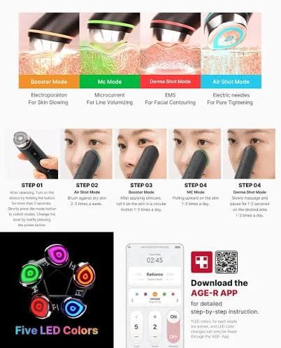 دستگاه جوانساز مدی کیوب مدل Medicube AGE-R Booster Pro — تصویر ۸