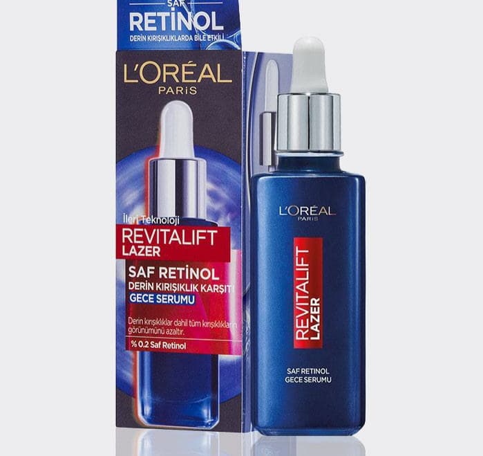 سرم شب ضد چروک رتینول لورآل مدل L’Oréal