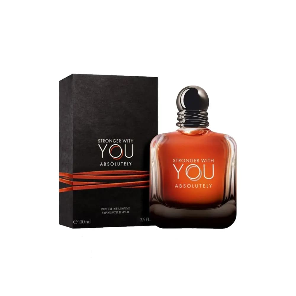 عطر امپریو آرمانی استرانگر ویت یو ابسولوتلی 2021 ادوپرفیوم مردانه Emporio Armani Stronger With You Absolutely 2021 Eau De Parfum for Men 100ml