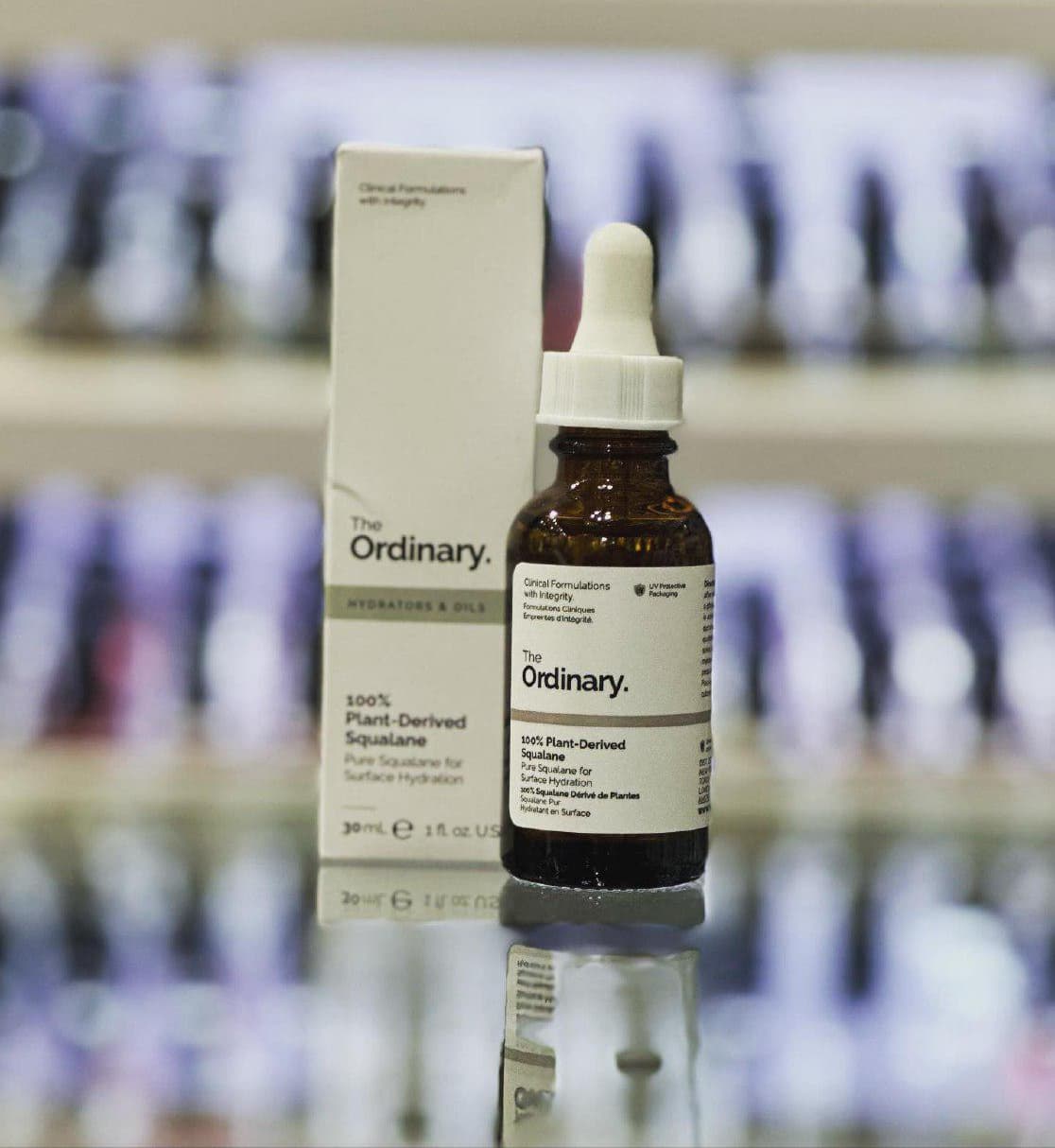 سرم آبرسان 100% اسکوالن گیاهی اوردینری حجم 30 میل The Ordinary 100% Plant-derived Squalane