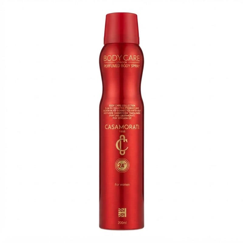 اسپری بدن بادی کر رایحه زنانه کازاموزاتی BODY CARE FOR WOOMEN Casamorati