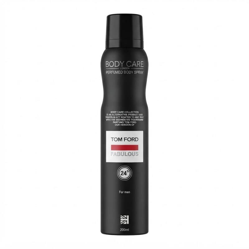 اسپری بدن بادی کر رایحه مردانه تام فورد فبیولس BODY CARE FOR MEN TOM FORD FABULOUS