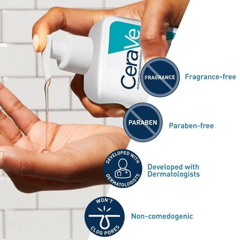 ژل شستشوی صورت ضد جوش مخصوص پوست های چرب و مستعد آکنه سراوی Cerave Acne Control Cleanser 237ml — تصویر ۳