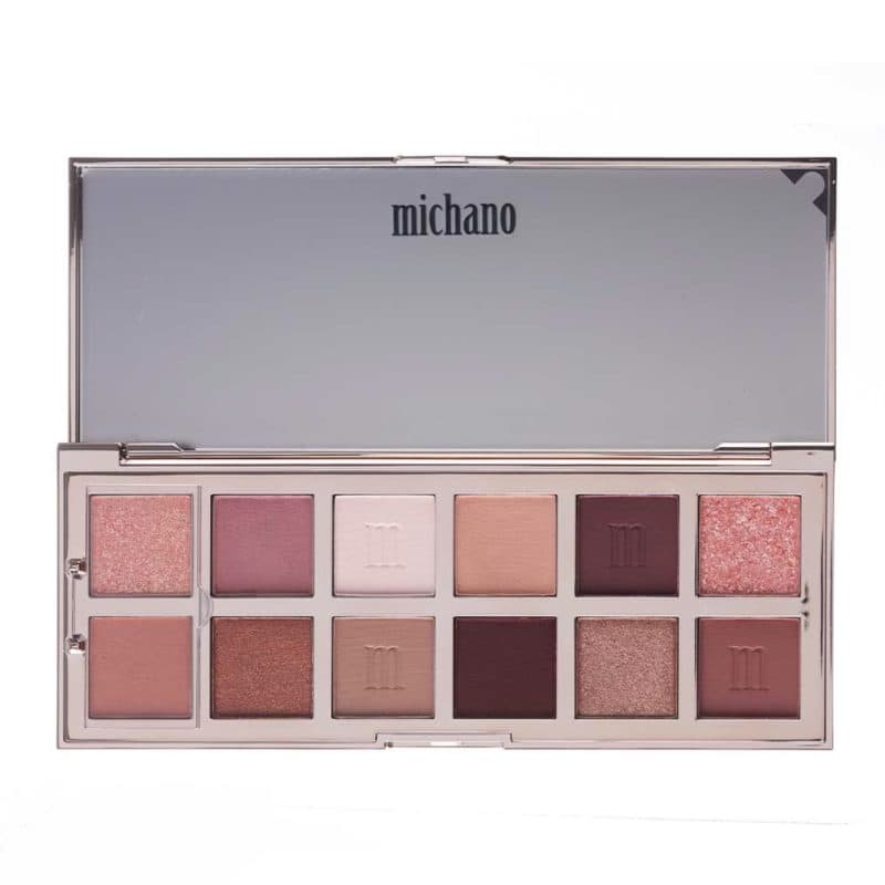 پالت سایه 12 عددی میچانو رنگ VIOLET DUST MICHANO