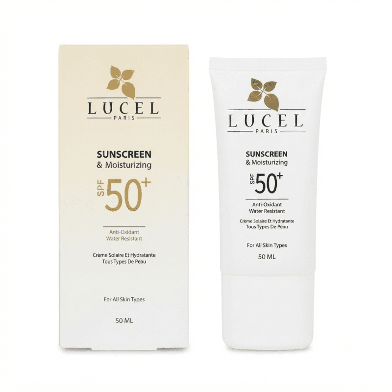 ضدآفتاب بی‌رنگ لوسل sunscreen LUCEL