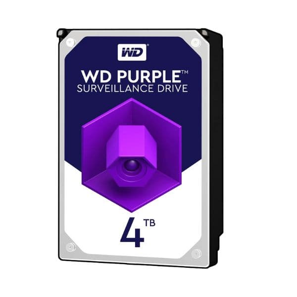 هارد دیسک اینترنال وسترن دیجیتال اصلی بنفش ظرفیت ۴ ترابایت | WD Purple