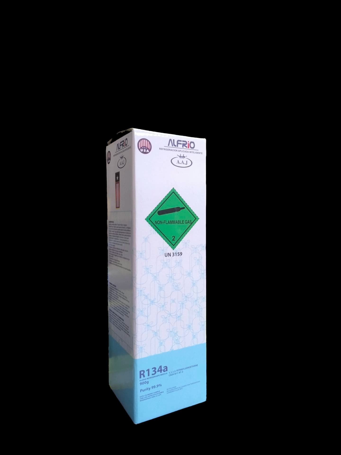 گاز مبرد R134A آلفریو 1 کیلوگرم — تصویر ۳