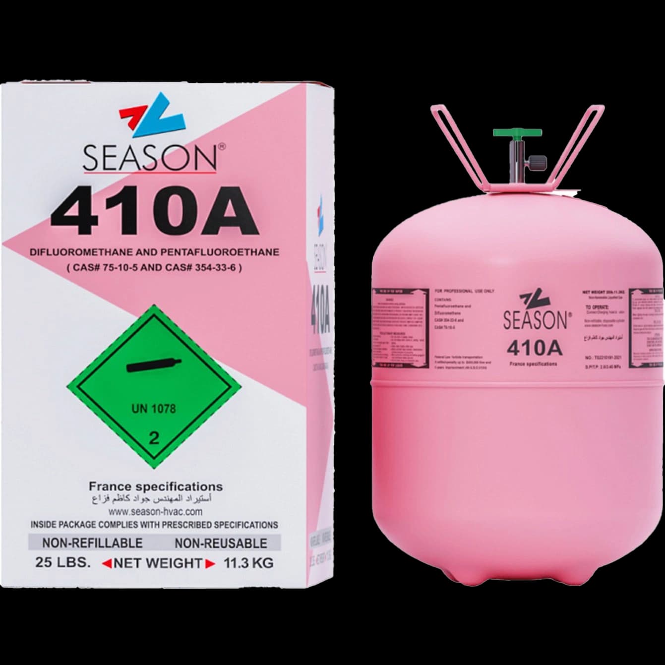 گاز مبرد R410A سیزن 11.3 کیلوگرم