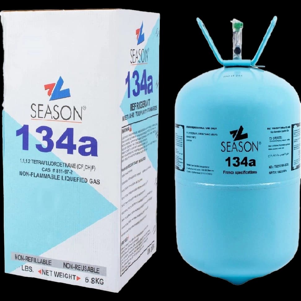 گاز مبرد R134 سیزن 13.6 کیلوگرم