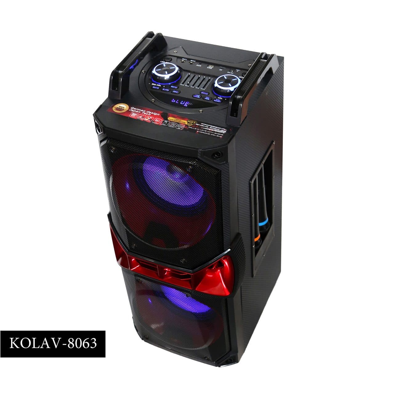 اسپیکر پارتی باکس مدل KOLAV-8063 — تصویر ۳