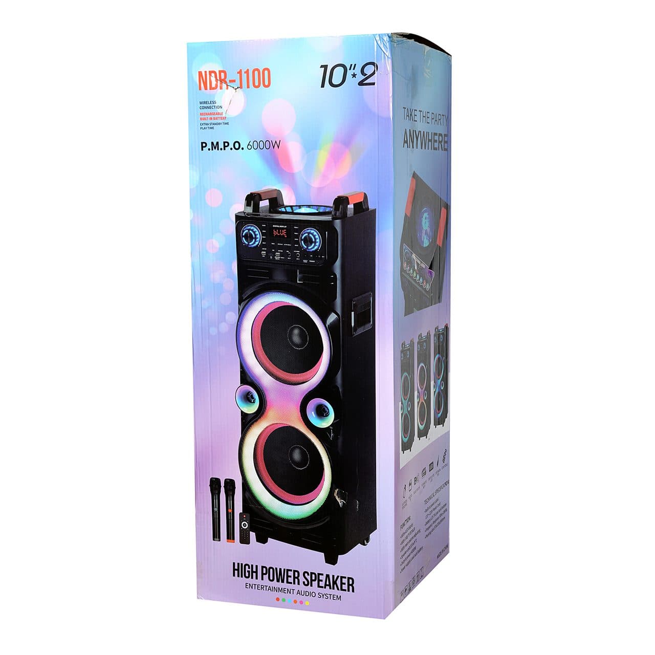اسپیکر پارتی باکس مدل NDR-1100 — تصویر ۲