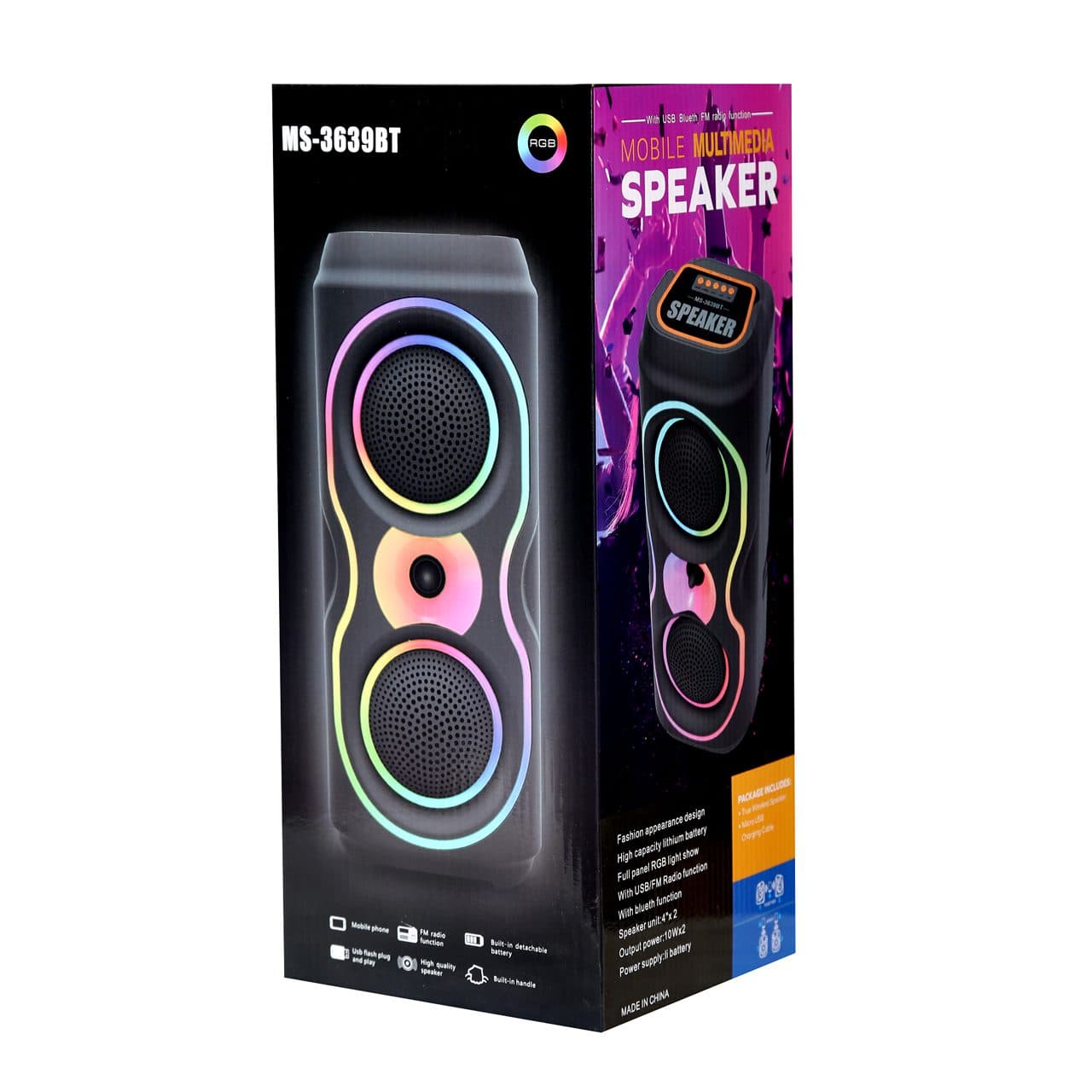 اسپیکر پارتی باکس مدل CS-4425 — تصویر ۲