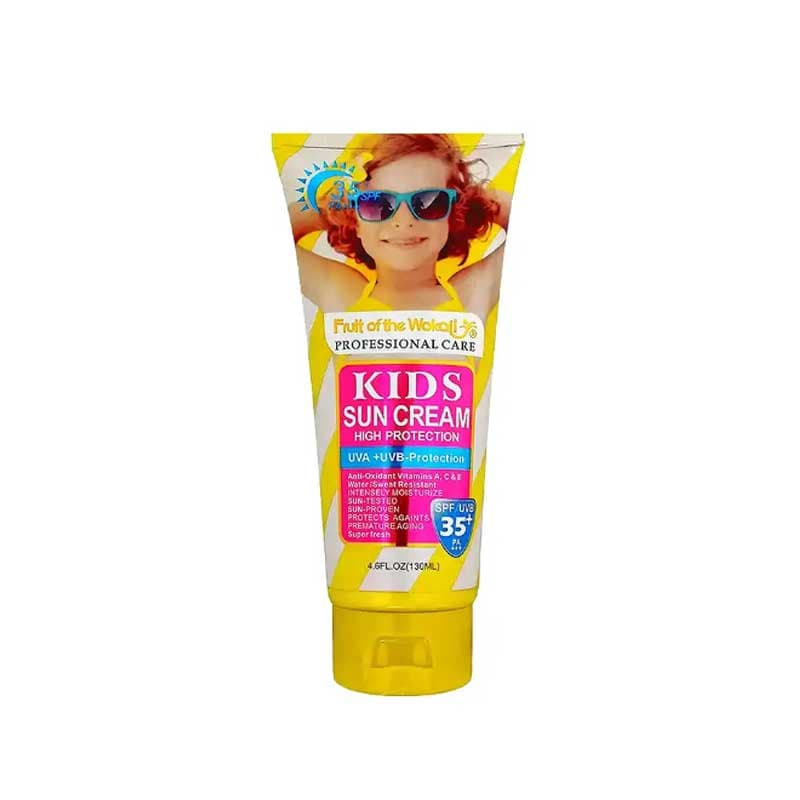 کرم ضدآفتاب کودک وکالی SPF35 حجم 130 میلی لیتر
