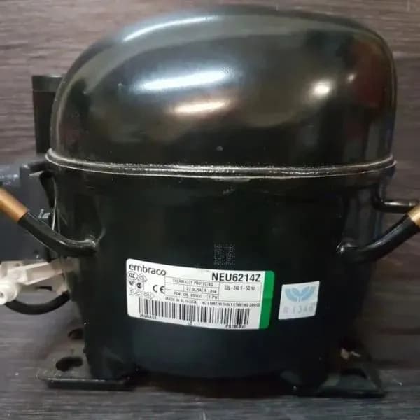 کمپرسور امبراکو + ۱/۲ اسب مدل NEU 6214 Z با گاز R134 — تصویر ۲