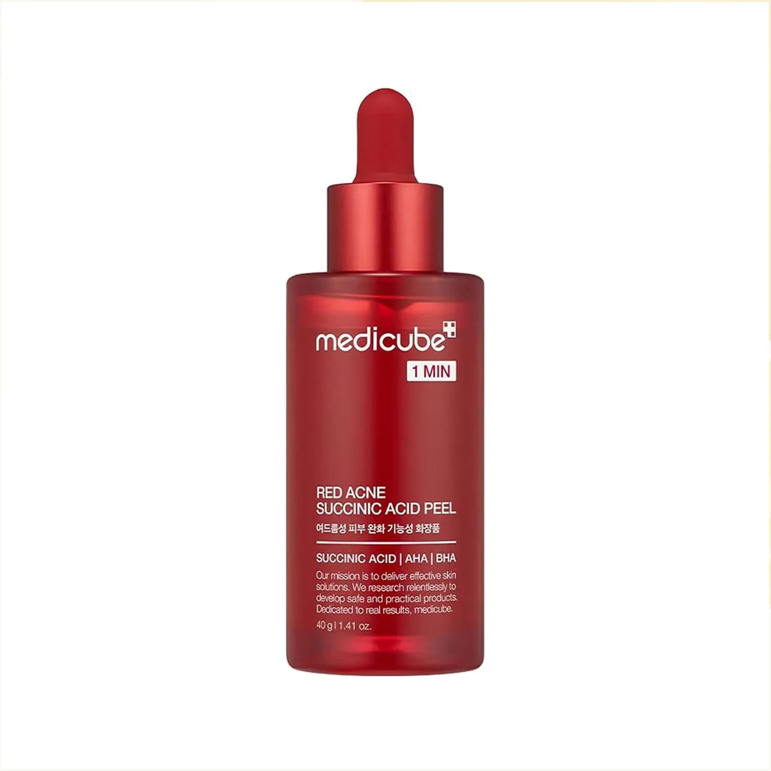 سرم لایه بردار و ضد جوش مدی کیوب حاوی سوکسینیک اسید مدل RED ACNE
