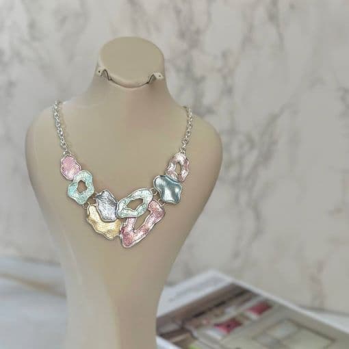 گردنبند میناکاری زنانه کد 6072
