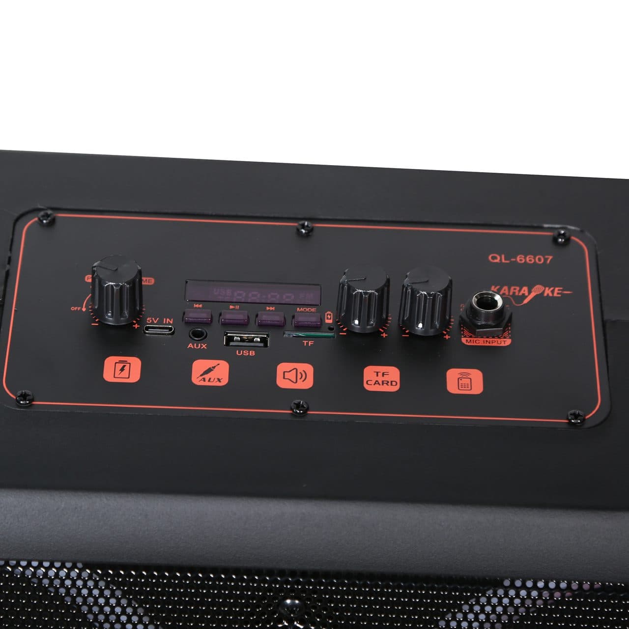 اسپیکر پارتی باکس مدل QL-6607 — تصویر ۴