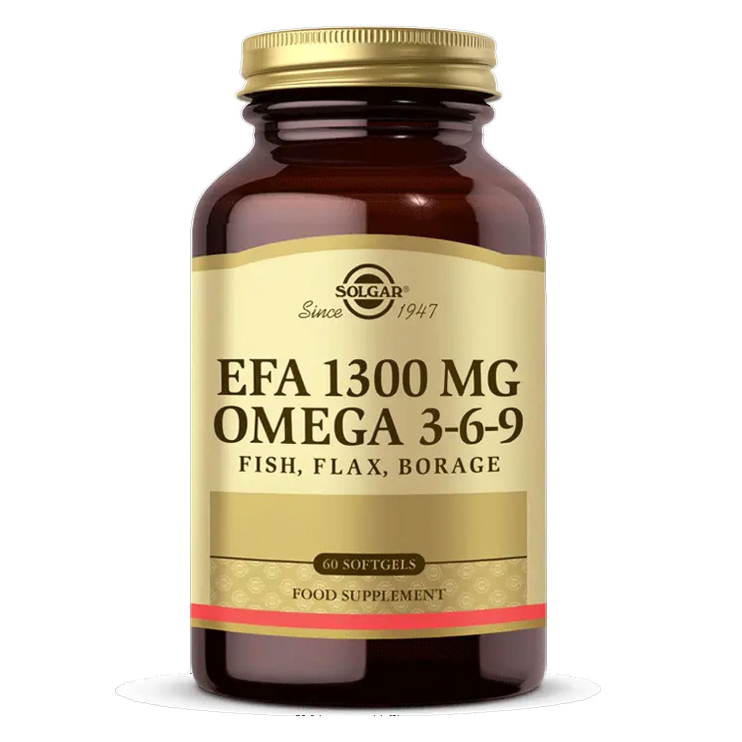 کپسول امگا 3-6-9 Omega سولگار 1300 میلیگرم بدون جیوه و سولفات