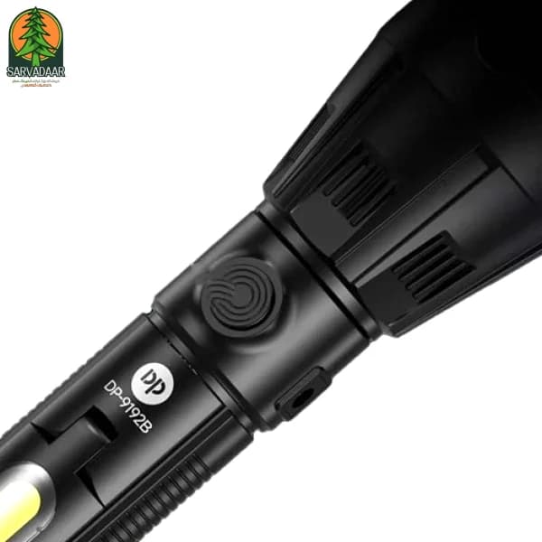 چراغ قوه شارژی قوی dp-9192b — تصویر ۳