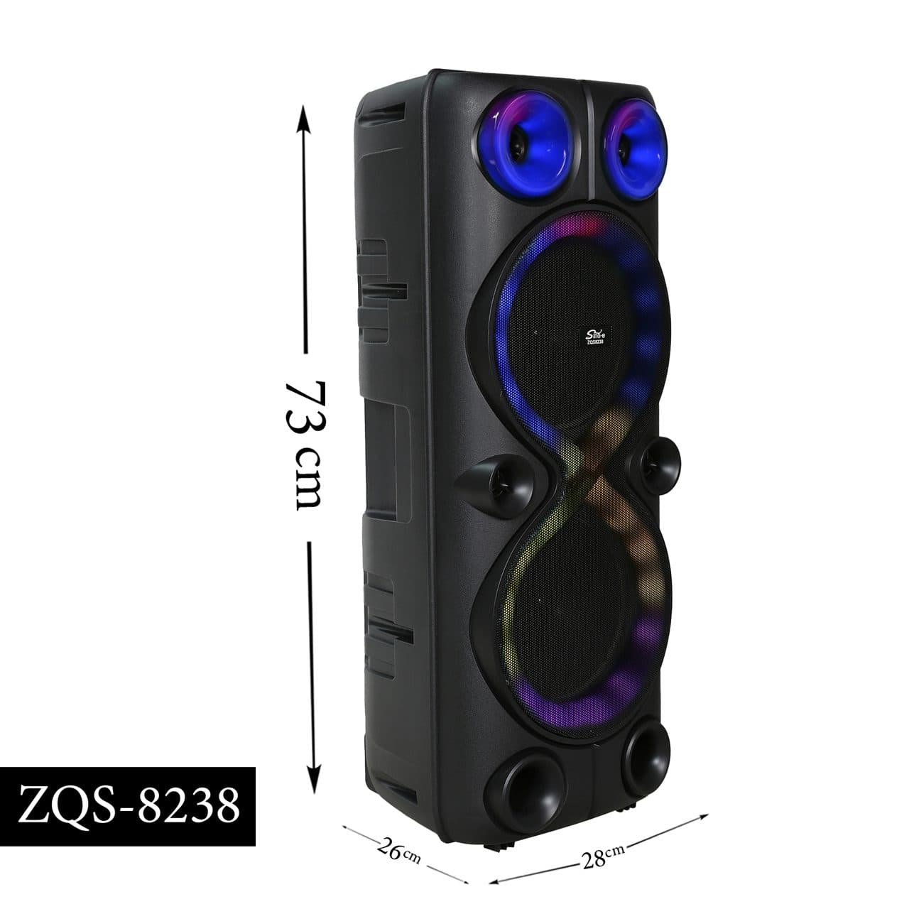 اسپیکر پارتی باکس مدل ZQS-8238 — تصویر ۳