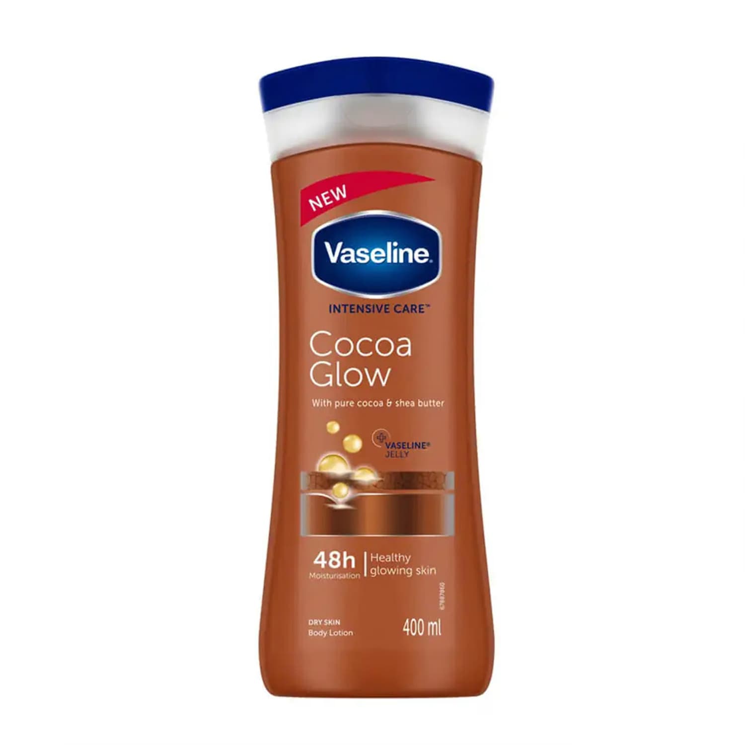 لوسیون بدن کاکائو وازلین Vaseline Body Lotion Cocoa Glow 400ml