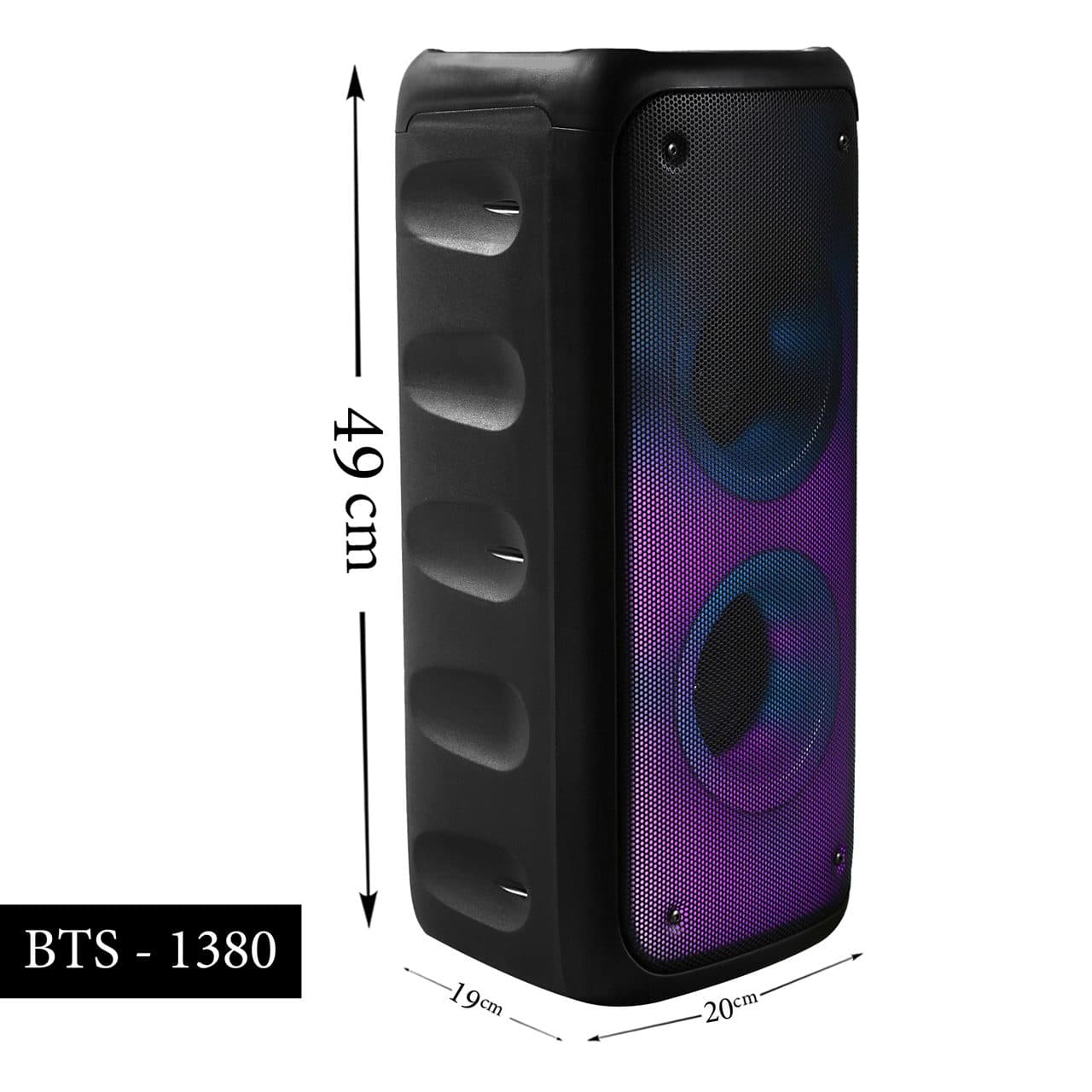 اسپیکر پارتی باکس مدل BTS – 1380 — تصویر ۳