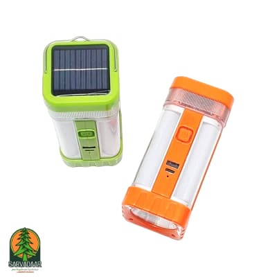 چراغ فانوسی کمپینگ خورشیدی مدل GSH-1168