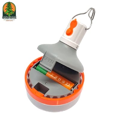 چراغ شارژی چادر XK-DC5021 — تصویر ۲