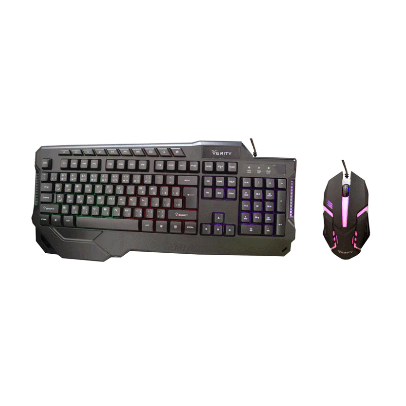 کیبورد و موس گیمینگ وریتی مدل V-KB6121GCW — تصویر ۵