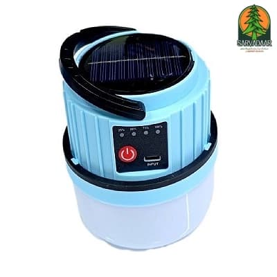 چراغ کمپی شارژی و خورشیدی — تصویر ۲