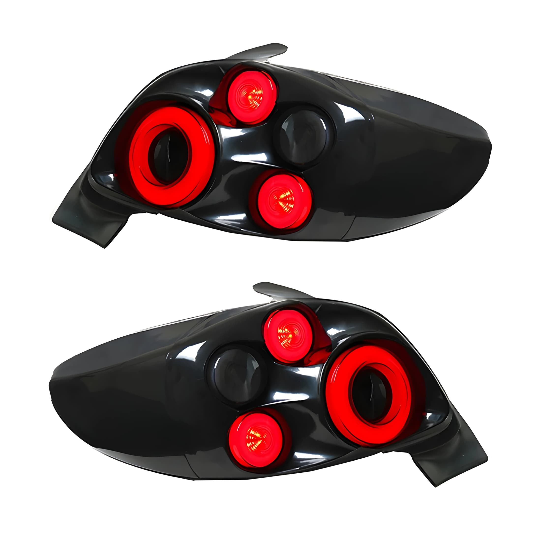 چراغ خطر عقب LED ان جی کو مدل هلا01 مناسب پژو 206 و 207