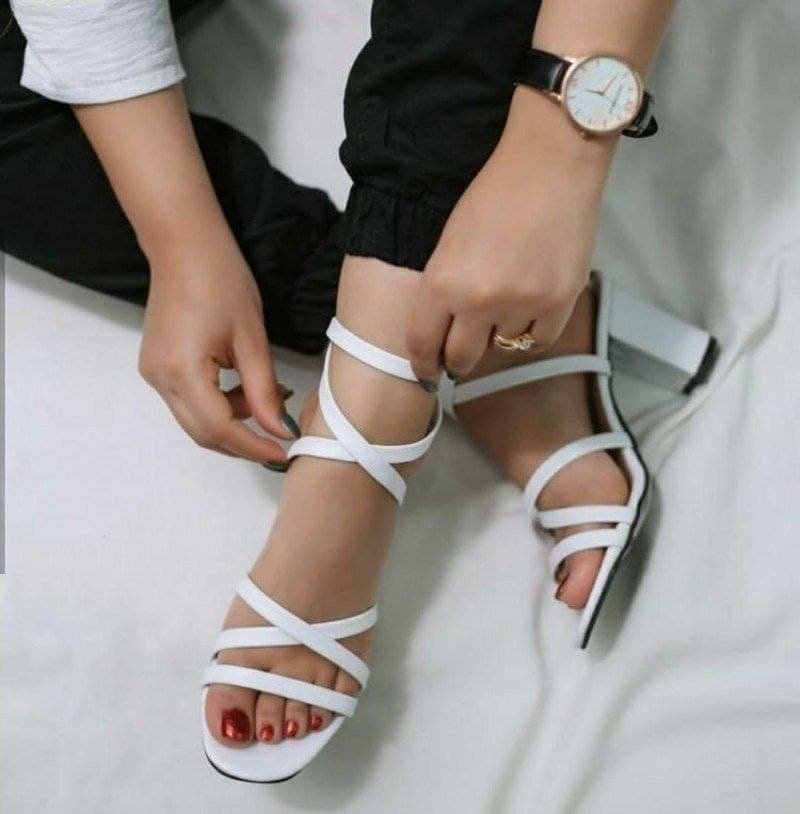 کفش مجلسی بندی ضربدری لیما